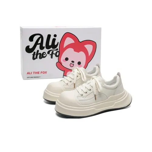 ALI THE FOX Skateboard Shoes Unisex Low-Top