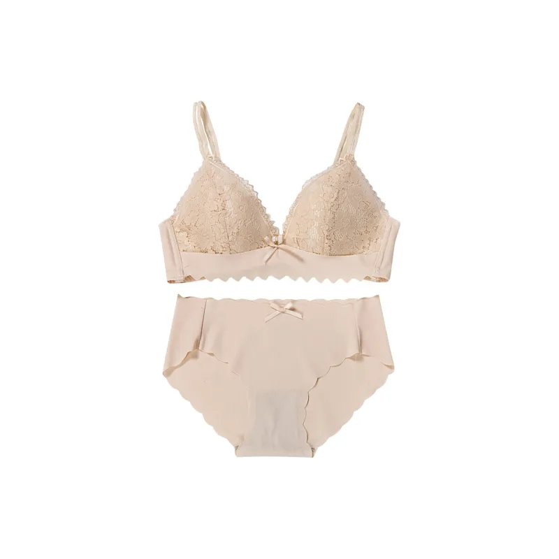 Flowers In Water Underwear Set Women's-3