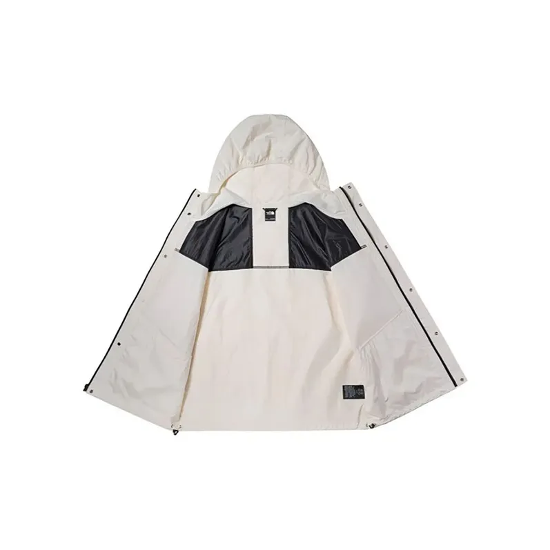 THE NORTH FACE Waterproof And Windproof Windbreaker Jacket Men's Ecru-3