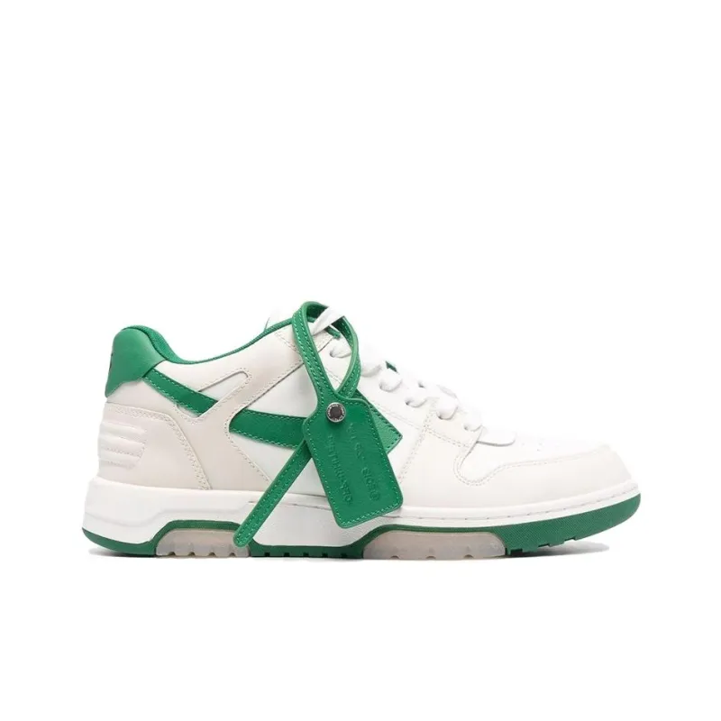 OFF WHITE Out Of Office Low Top Sneaker 'Green White'-1