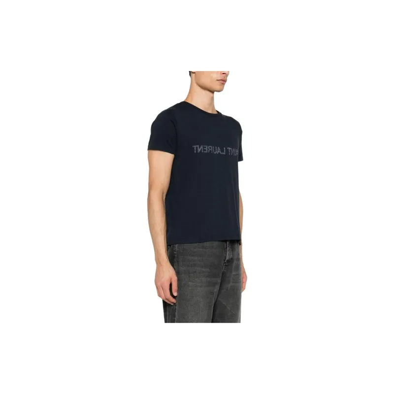 SAINT LAURENT Round Neck T shirt-3