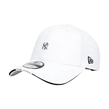 New Era Cotton Baseball Caps Unisex White