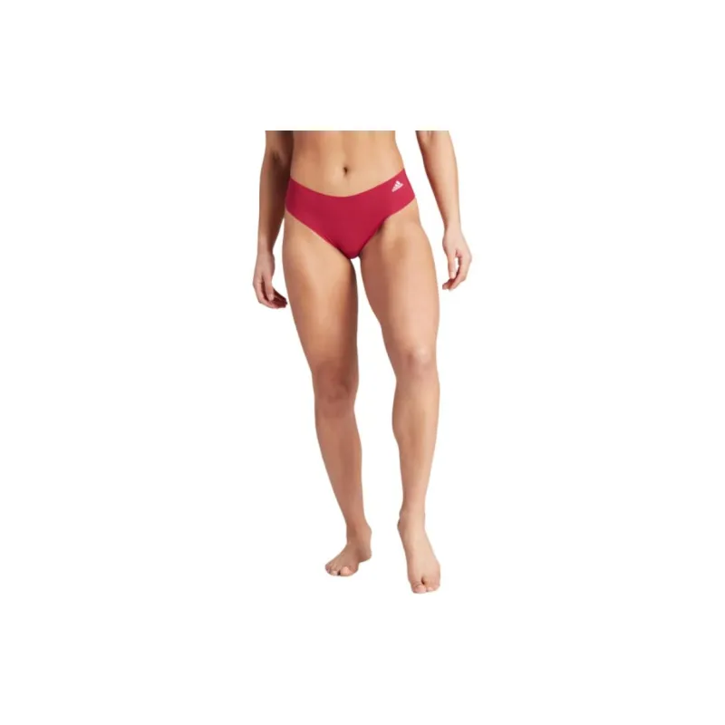 Adidas ACTIVE MICRO-FLEX CHEEKY HIPSTER UNDERWEAR Underpants Women's 1 Pack Burgundy-3