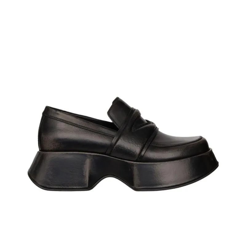 Vic Matie Yoko Loafers Women's Black-1