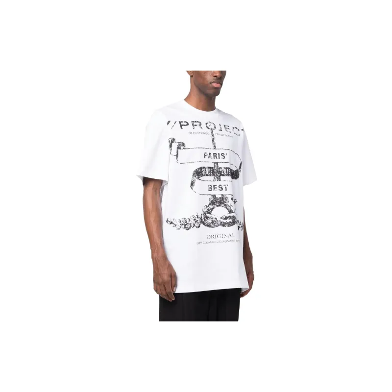 Y/Project T Shirts Men White-3