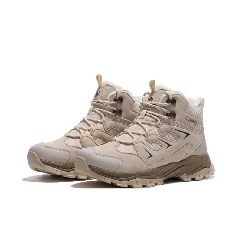 CAMEL Anti-Slip Wear-Resistant High-Top Hiking Shoes Men's-2