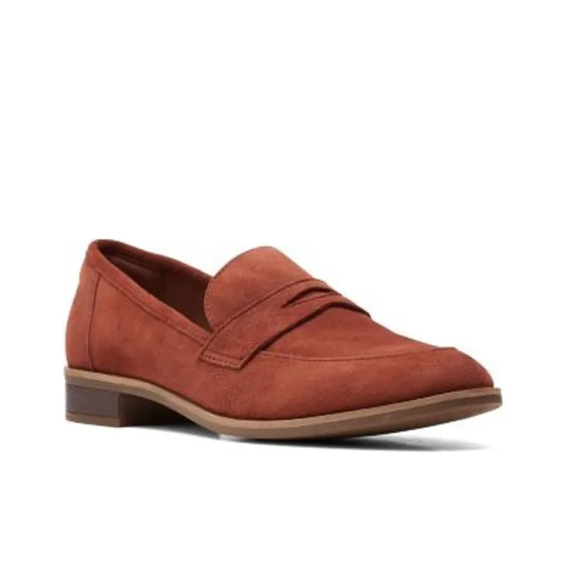 Clarks Loafers 2.5cm Women's Brown-3