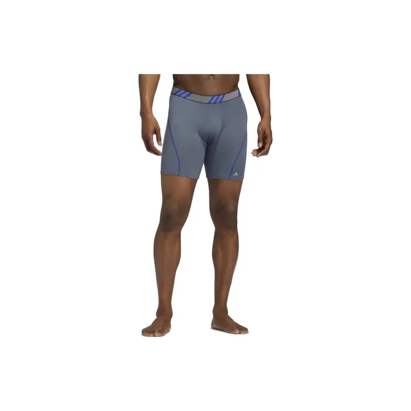 Adidas Free Shipping With AdiClub Performance Mesh Boxer Briefs 3 Pairs-2