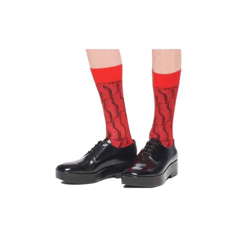 PRADA Men Mid-Calf Socks-1