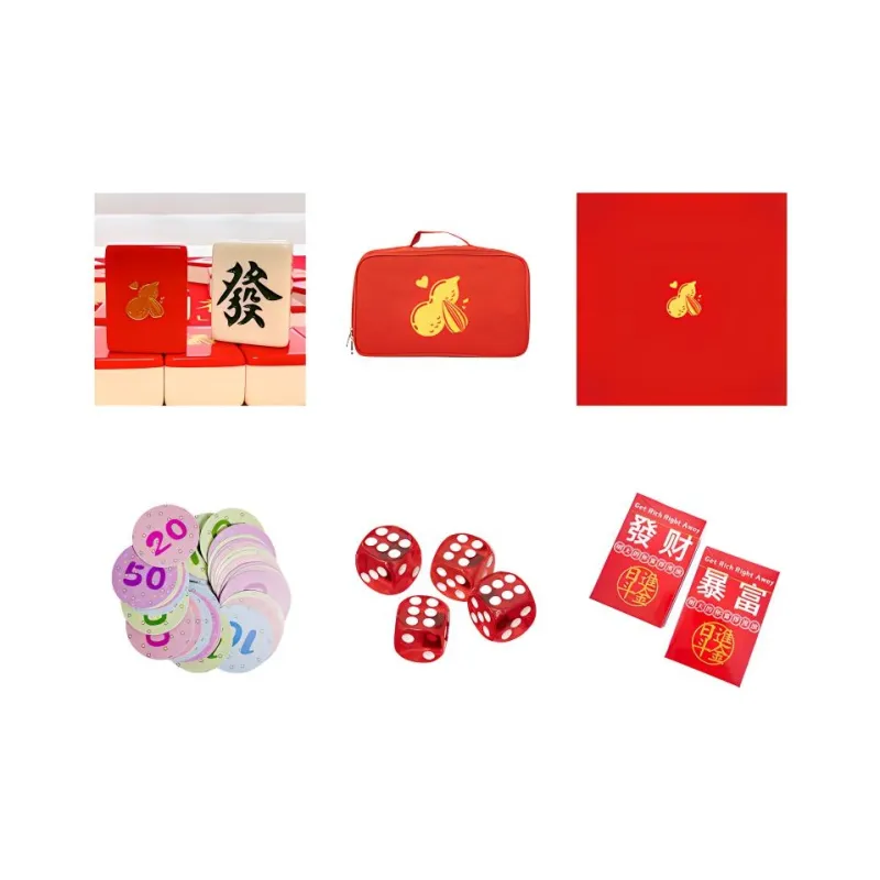 Imono Hand Crafted Mahjong Tiles For Home Use Good Things Happen Board Games-1