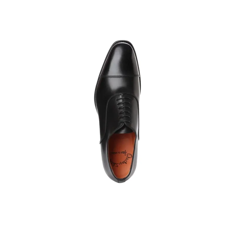 Santoni Dress Shoes Men's Black-4