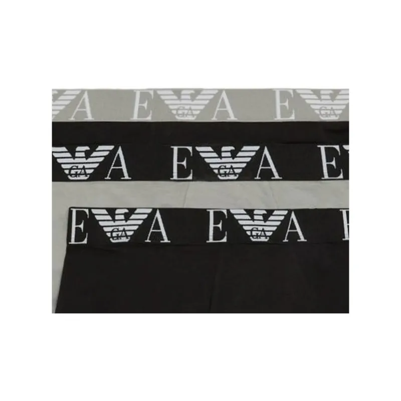 EMPORIO ARMANI Three pack Of Boxer Briefs With Bold Monogram Logo-2