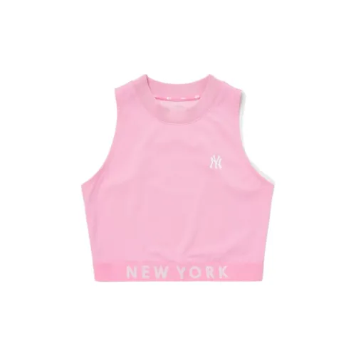 MLB New York Yankees Tank Tops Women's Pink