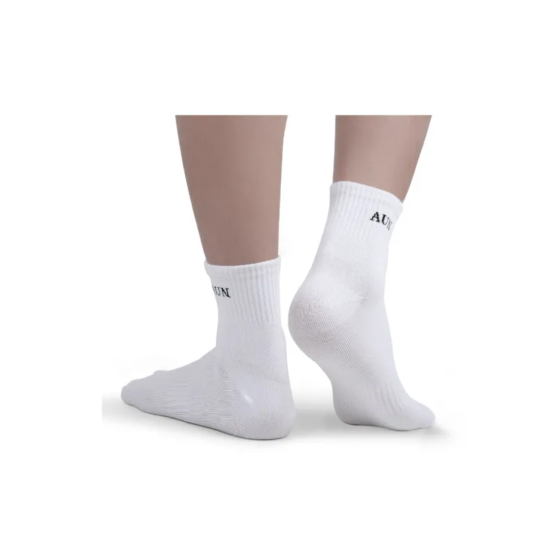 AUN Unisex Mid-Calf Socks-1