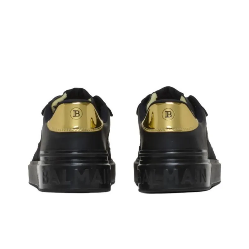 BALMAIN B Court Flip Lace Up Sneakers Women's-4
