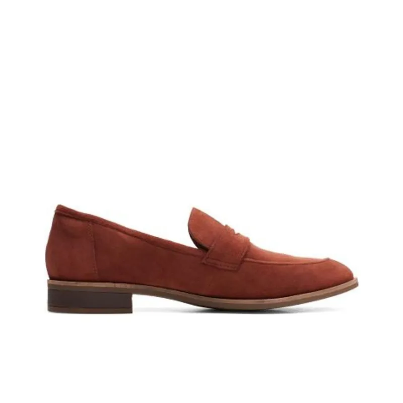 Clarks Loafers 2.5cm Women's Brown-1