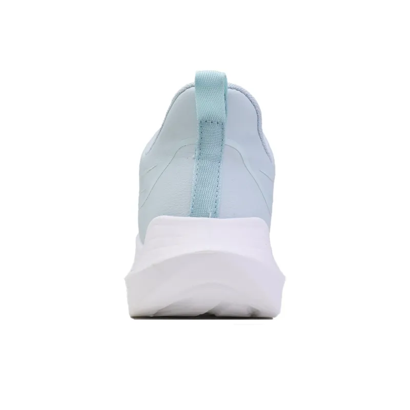 Warrior Anti-Slip Wear-Resistant Low-Top Running Shoes Women's White Blue-4