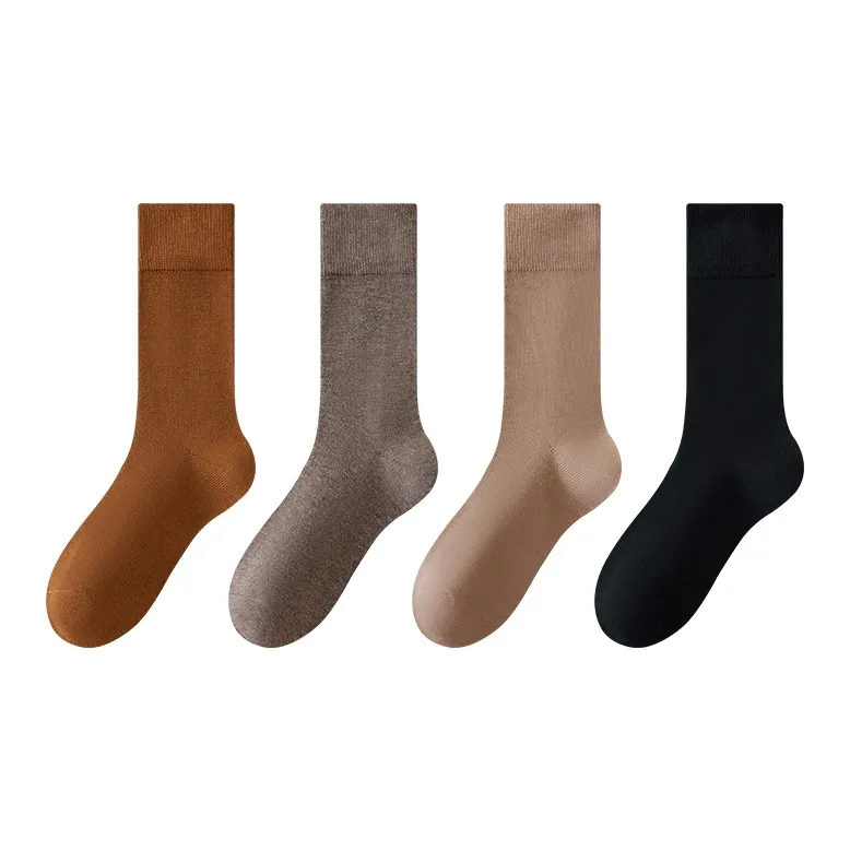 MIIOW Mid Calf Socks Women's 4 Pack-8