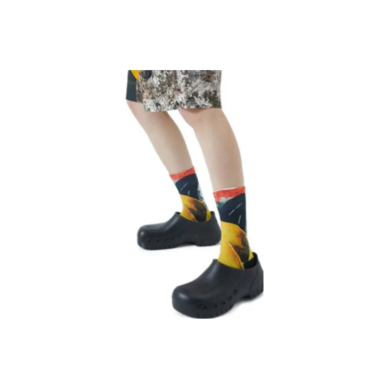 ALMOND ROCKS Unisex Mid Calf Socks-2