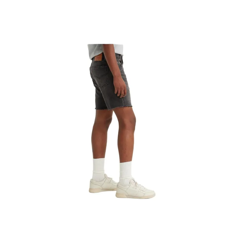Levis Denim Shorts Men Gray-4