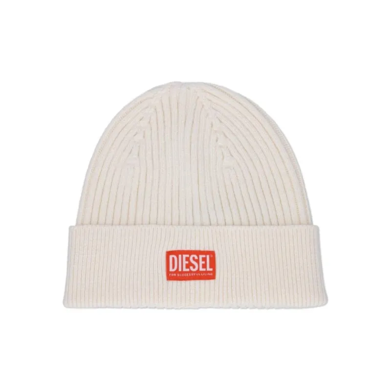 DIESEL Logo patch Beanie-0