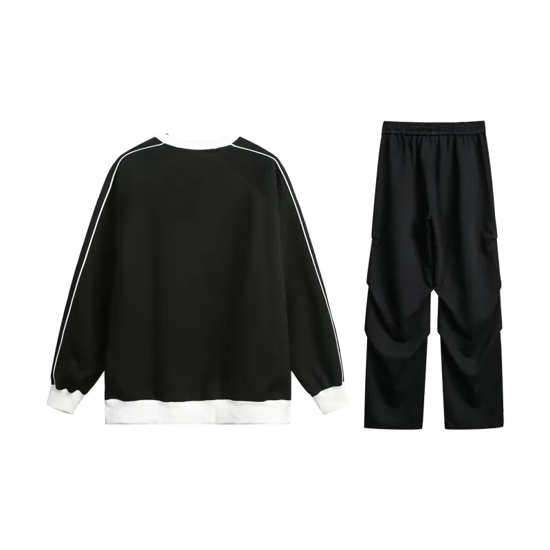 MEIPIN TANG Sweatshirt Set Unisex-13