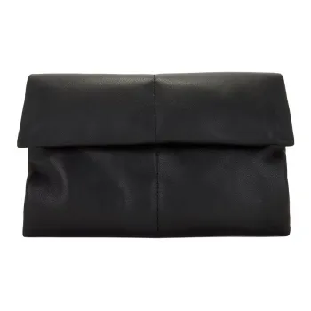 ALLSAINTS Leather Crossbody Bag Shoulder Bag Women's Black