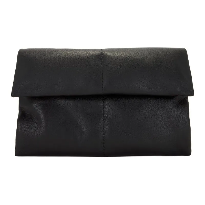 ALLSAINTS Leather Crossbody Bag Shoulder Bag Women's Black-0
