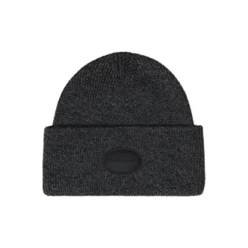Alexander Wang Ribbed Domed Logo Patch Beanie