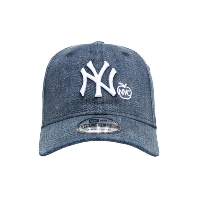 New Era Polyester Baseball Caps Unisex Blue-1