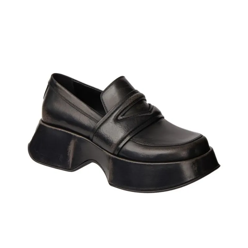 Vic Matie Yoko Loafers Women's Black-2