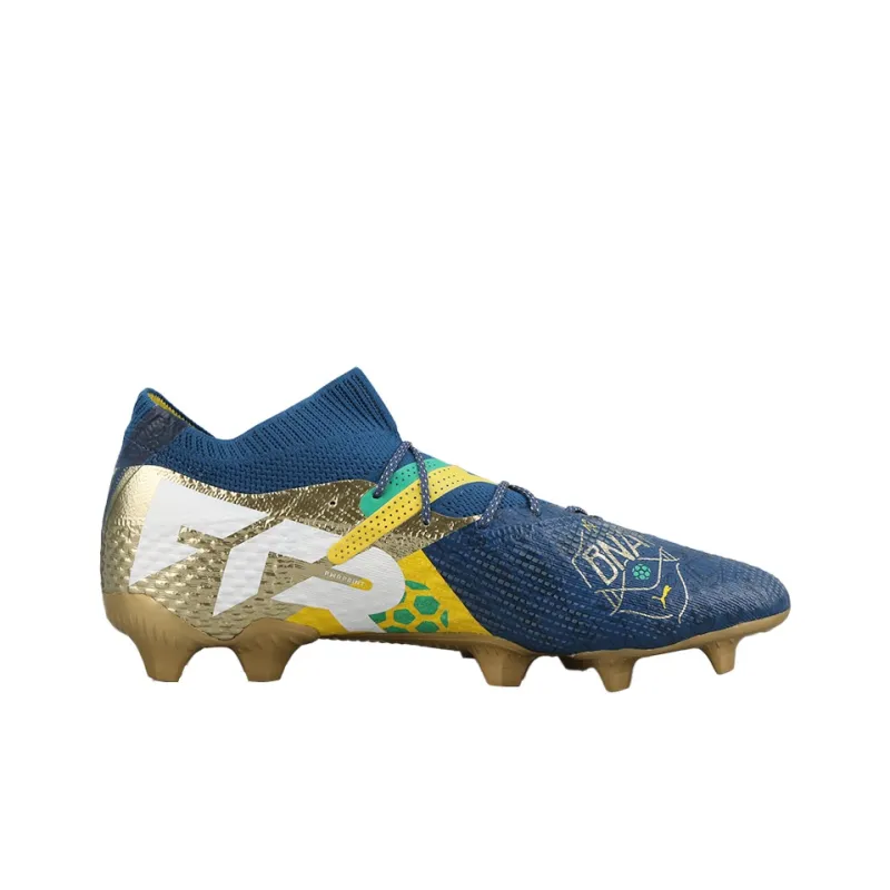 PUMA FUTURE 7 ULTIMATE Durable Breathable Soccer Shoes Men's Dark Gold-1