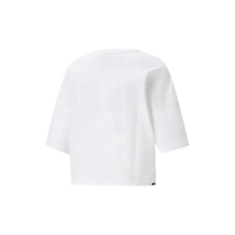 PUMA Crop Tops Women's White-1