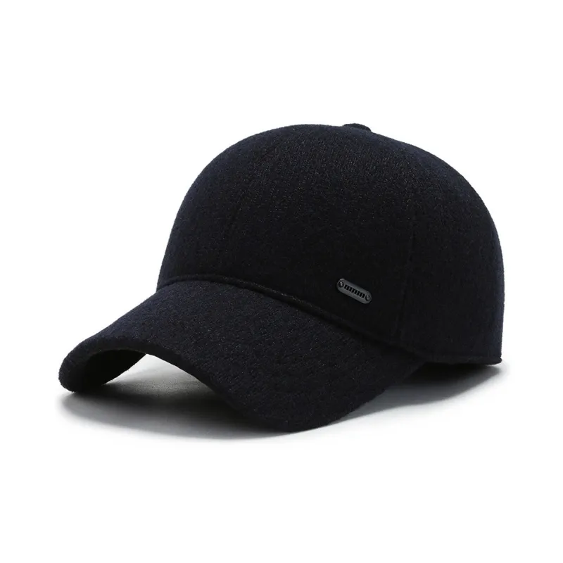 BOOLFEN Woolen Baseball Caps Unisex-0