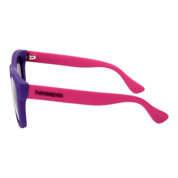 Havaianas Irregular Shape Sunglasses Unisex Purple-2