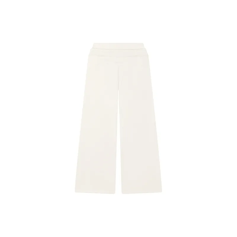 FILA ORIGINALE Knitted Sweatpants Women's Steam White-1