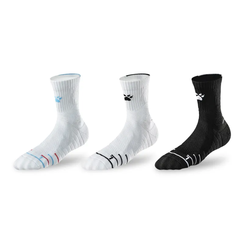 KELME Basketball Socks Unisex 3 Pack-6