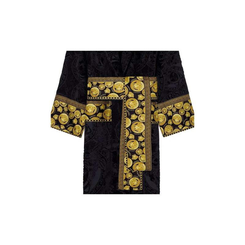 VERSACE Medusa Amplified Cotton Bathrobe-5