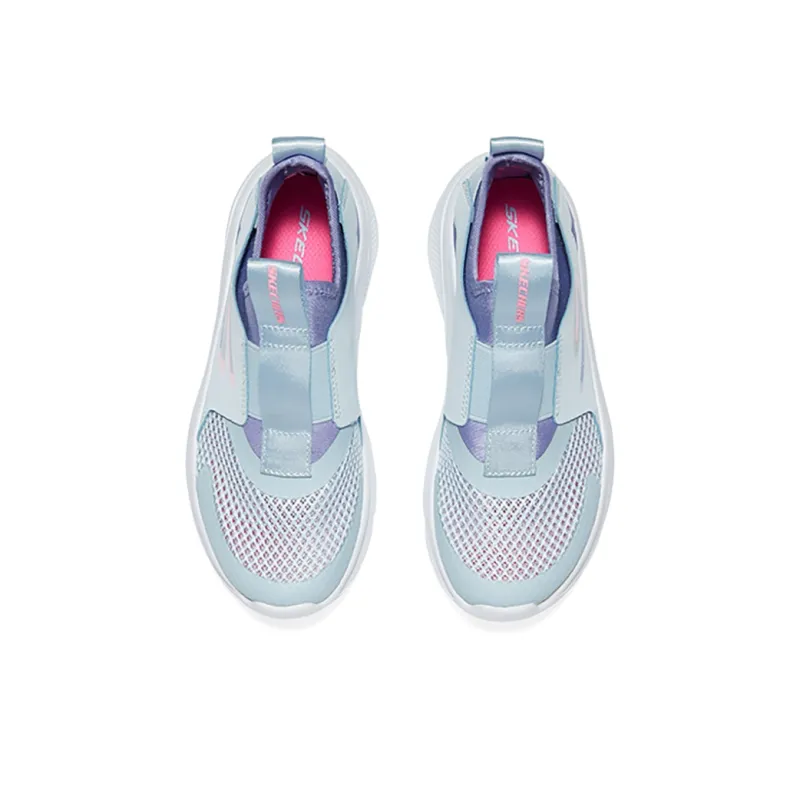 Skechers Girls Anti Slip Wear Resistant Low Top Kids Lifestyle Shoes Mint Kids'-3