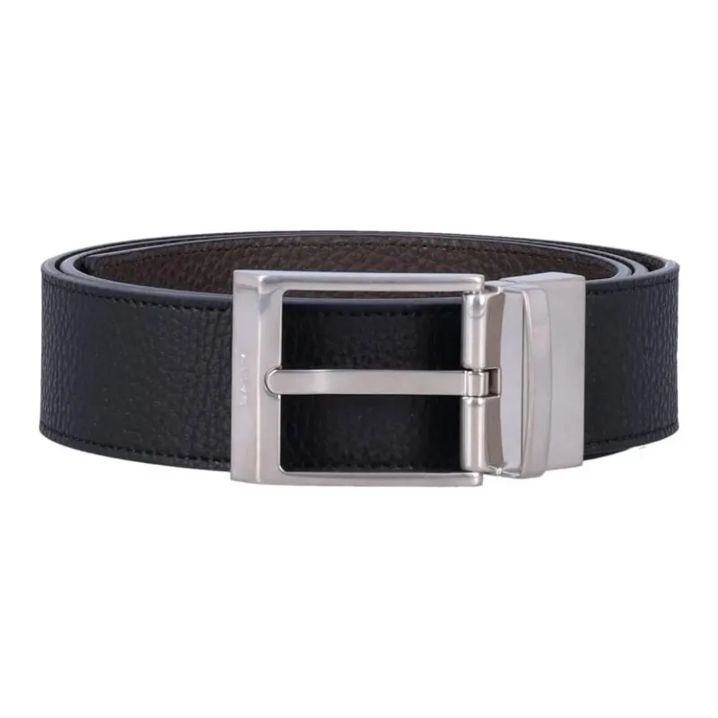 BALLY Shiffie Logo Engraved Belt-0