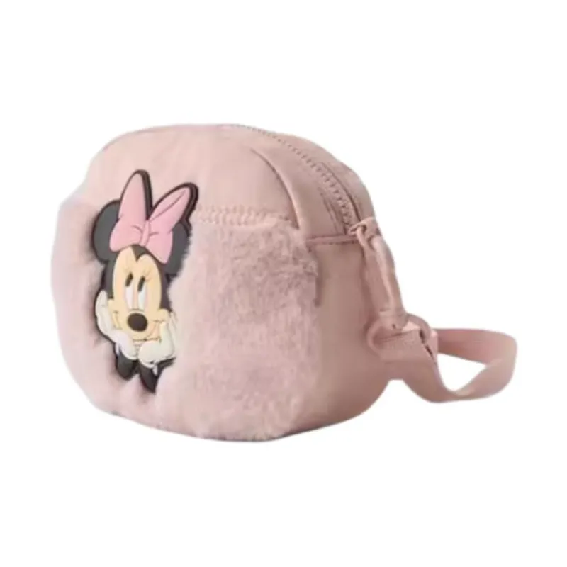 ZARA Disney Minnie Collaboration Polyamide Crossbody Bag Shoulder Bag Kids' Pink-1