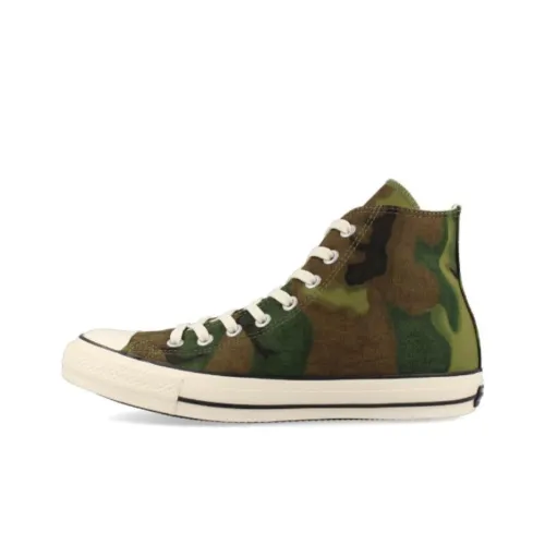 Converse All Star Canvas Shoes Unisex High-Top Camouflage