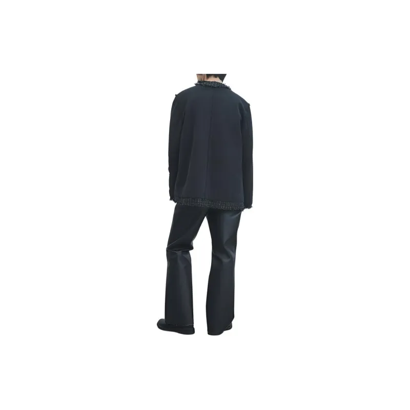 GOOD BAI Series 916 Denim Jackets Unisex Black-5