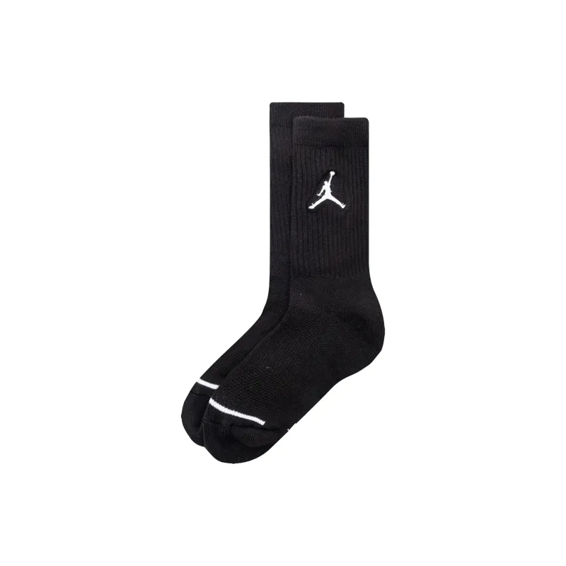 Jordan Ankle Socks Men's 3 Pack Black-1
