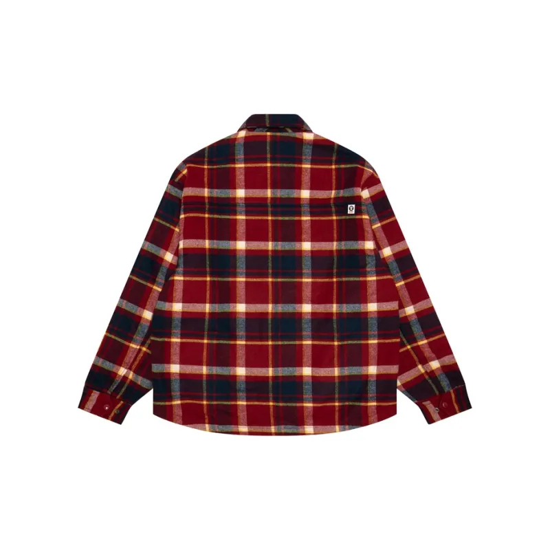 Aape Logo patch Check pattern Jacket-1