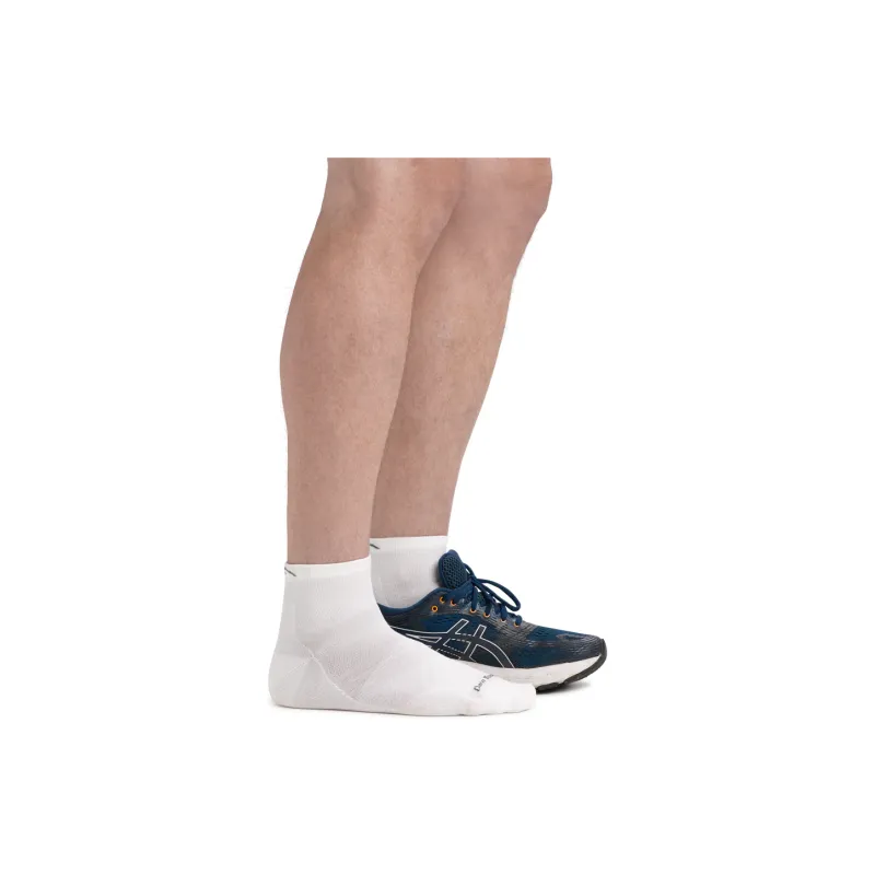 DARN TOUGH Run Quarter No Cushion Mid-Calf Socks Men's 1 Pack-3
