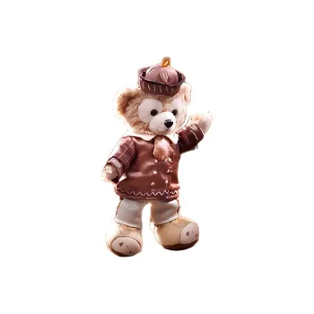 Disney Gucci Collaboration Chocolate Duffy Dolls Plush Pendant 14cm Height