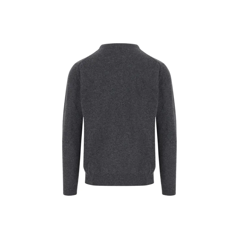WOOLRICH Logo Embroidered Crewneck Jumper-1