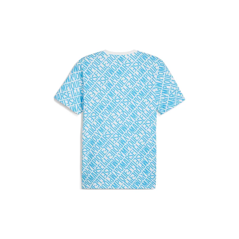 PUMA Olympique De MarseilleFTBLCULTURE SS24 T-Shirt Men's Blue-1