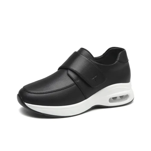 RED DRAGONFLY Nurse Shoes Height Increasing Lightweight Low Top Sports Casual Shoes Women's